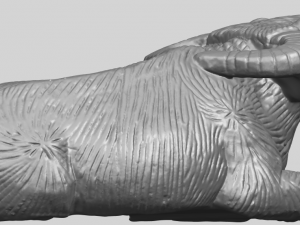 bull 04 buffalo 01 3D-Druckmodell