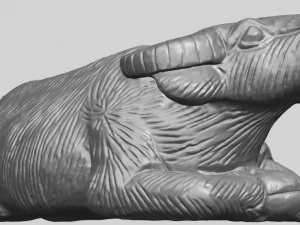 bull 04 buffalo 01 3D Print Model