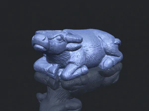 bull 04 buffalo 01 3D Print Model