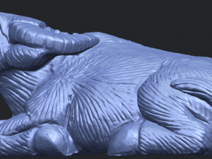 bull 04 buffalo 01 3D-Druckmodell
