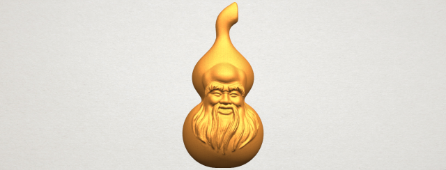 bottle gourd 01 Modèles 3D en vedette .c4d .max .obj .3ds .fbx .stl .blend 