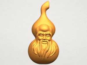 tykwa butelkowa 01 Model do druku 3D