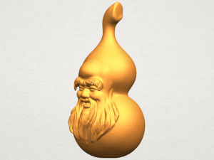 bottle gourd 01 Modèles 3D en vedette