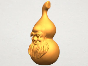 bottle gourd 01 3D Print Model