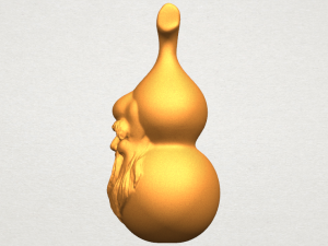 bottle gourd 01 Modèles 3D en vedette