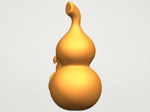 bottle gourd 01 Modèles 3D en vedette