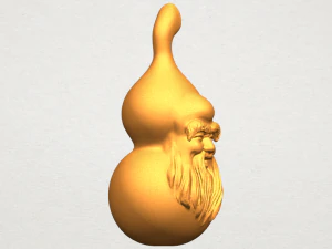 bottle gourd 01 3D Print Model