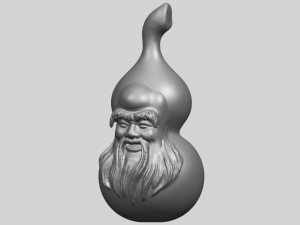 bottle gourd 01 Modèles 3D en vedette
