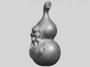 bottle gourd 01 3D Print Model