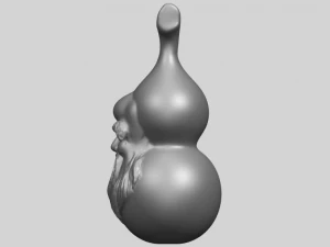 bottle gourd 01 3D Print Model