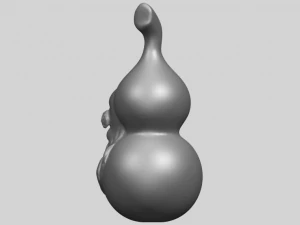 bottle gourd 01 3D Print Model