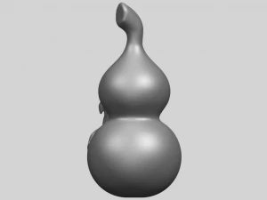 bottle gourd 01 3D Print Model