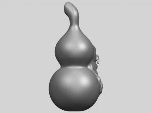 bottle gourd 01 3D Print Model