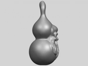 bottle gourd 01 3D Print Model