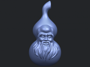 bottle gourd 01 Modèles 3D en vedette