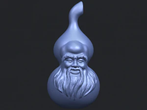 bottle gourd 01 3D Print Model