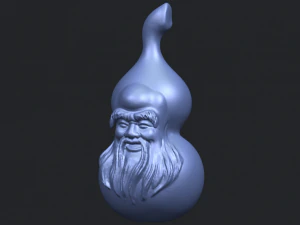 bottle gourd 01 3D Print Model