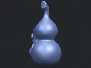 bottle gourd 01 3D Print Model