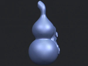 bottle gourd 01 3D Print Model
