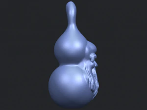 bottle gourd 01 3D Print Model