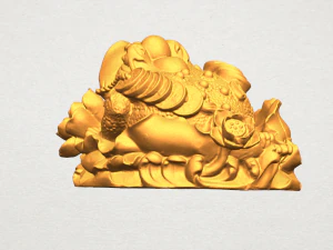 the golden toad 3D Print Model