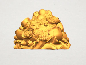 the golden toad 3D Print Model