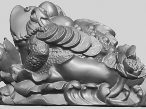 the golden toad 3D Принт Модель