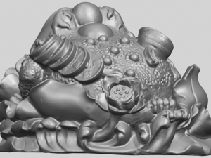 the golden toad 3D Принт Модель