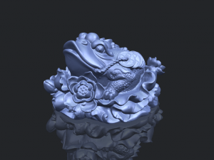 the golden toad 3D Принт Модель