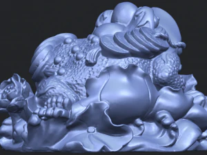 the golden toad 3D Print Model