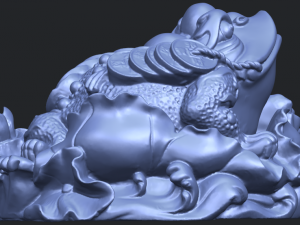 the golden toad 3D Принт Модель