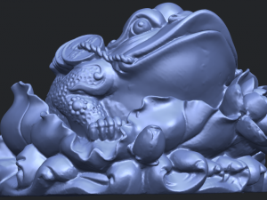 the golden toad 3D Принт Модель