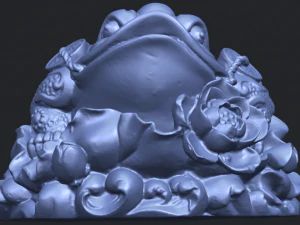 the golden toad 3D Print Model