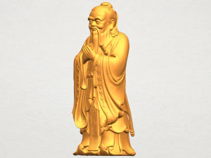 confucius 3D Print Model