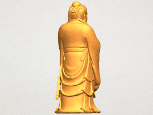 confucius 3D-Druckmodell