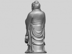 confucius 3D-Druckmodell