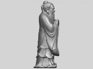 confucius 3D Print Model