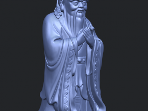 confucius 3D-Druckmodell
