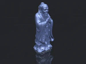 confucius 3D Print Model