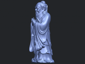 confucius 3D-Druckmodell