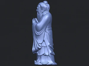 confucius 3D Print Model
