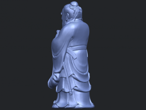 confucius 3D-Druckmodell