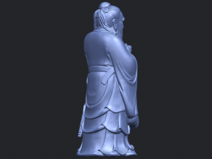 confucius 3D-Druckmodell