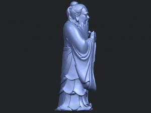 confucius 3D-Druckmodell