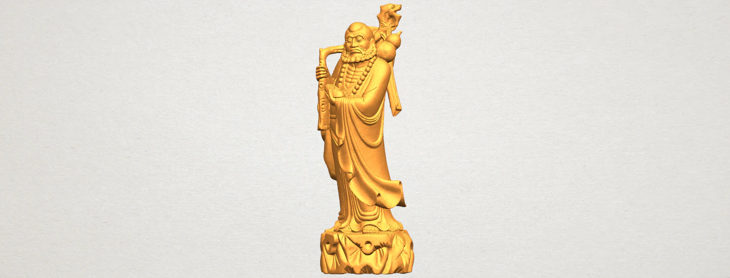 da mo 06 3D Print Model .c4d .max .obj .3ds .fbx .stl .blend 
