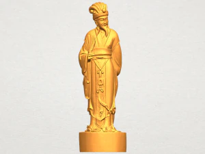 zhu ge liang kong ming 3D Print Model