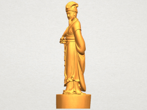 zhu ge liang kong ming 3D-printmodel