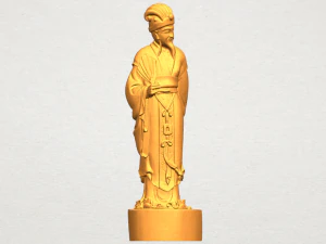 zhu ge liang kong ming 3D Print Model