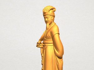 zhu ge liang kong ming 3D-printmodel