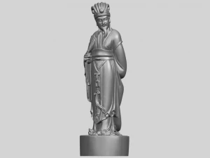 zhu ge liang kong ming 3D Print Model